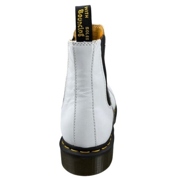 NWOT DR. MARTEN 2976 Yellow Stitch Smooth Leather Chelsea Boots Women US 11 - Picture 14 of 14